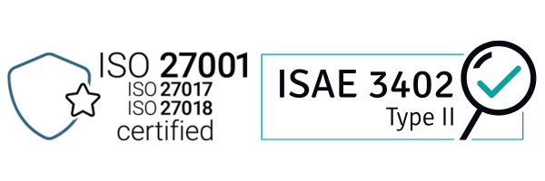 ISO and ISAE certified