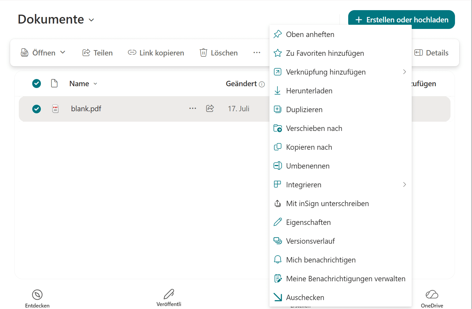 SharePoint Konnektor