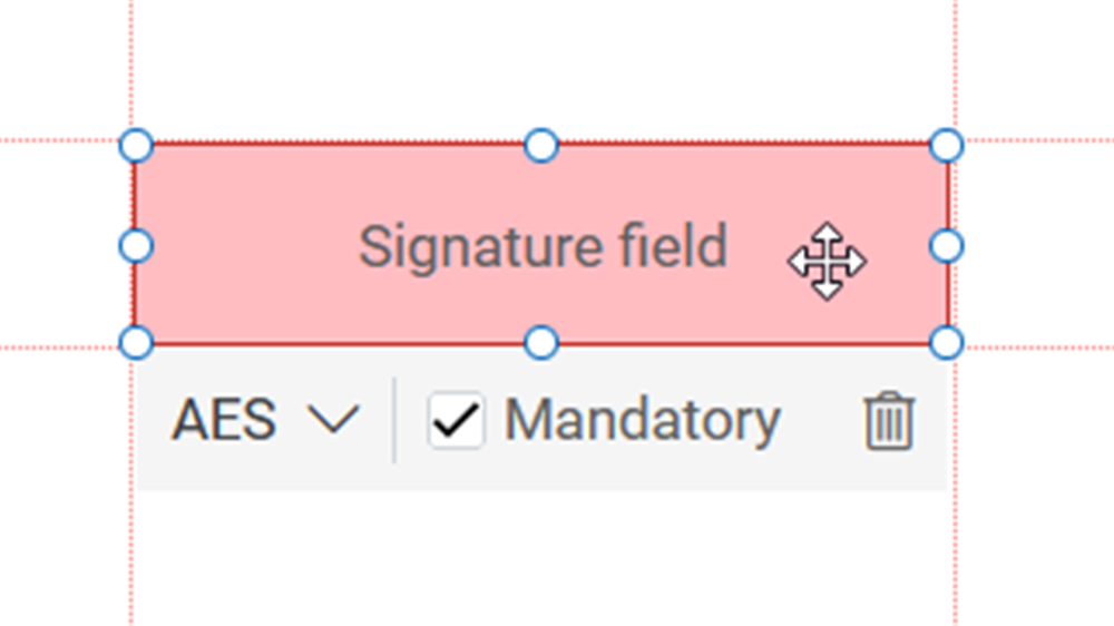 inSign-signature field